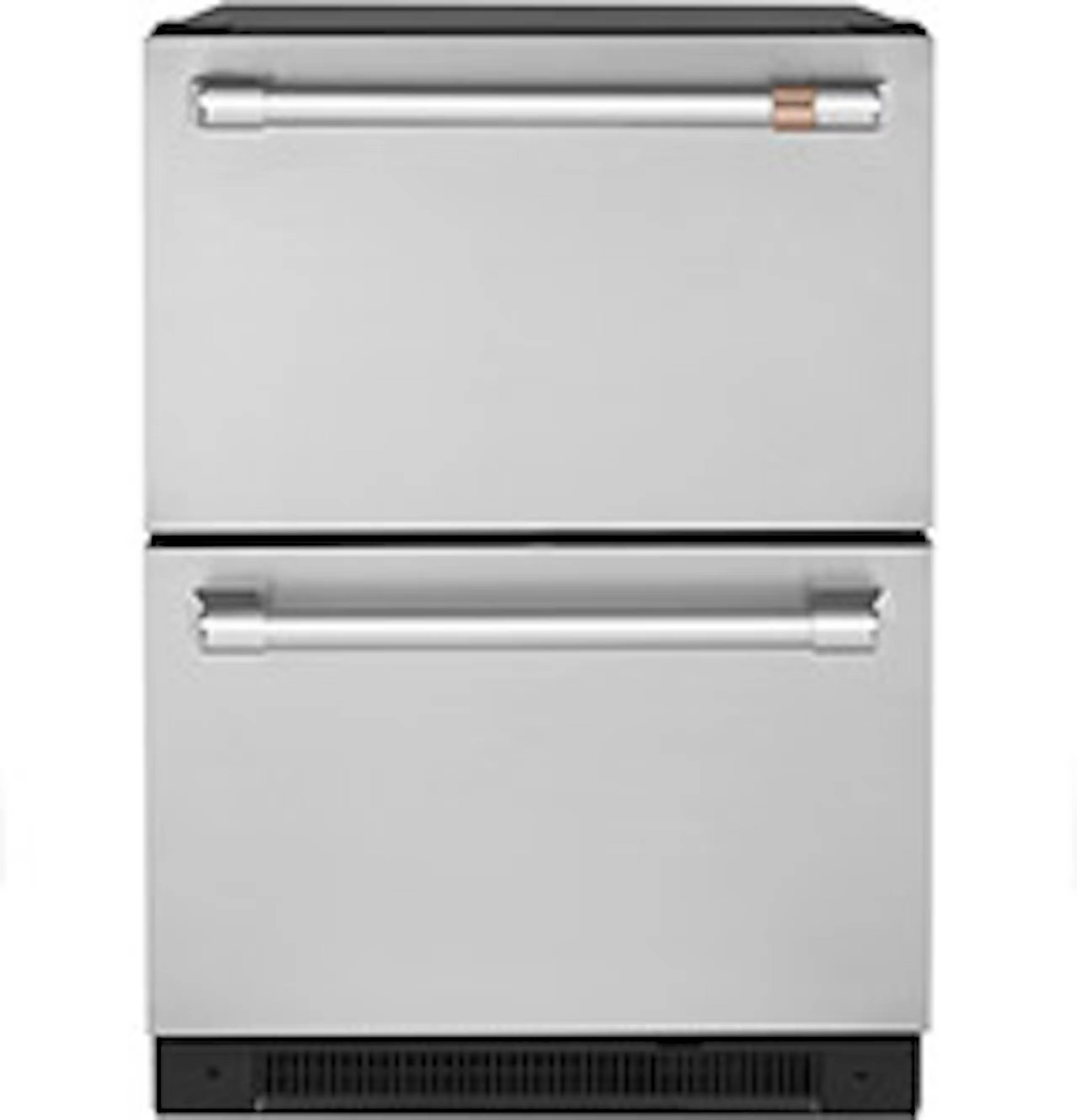 Stainless Steel Dual Drawer Refrigerator