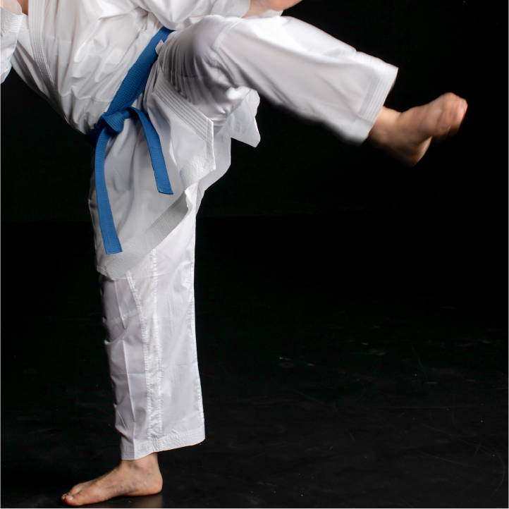 WKF Approved Karate Gi Kumite Inazuma Full Length Gusset