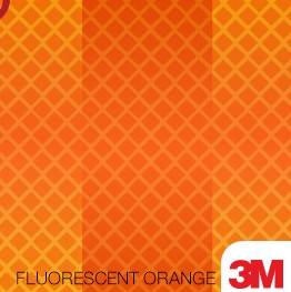3M Fluorescent Orange 3924S Work Zone Sheeting