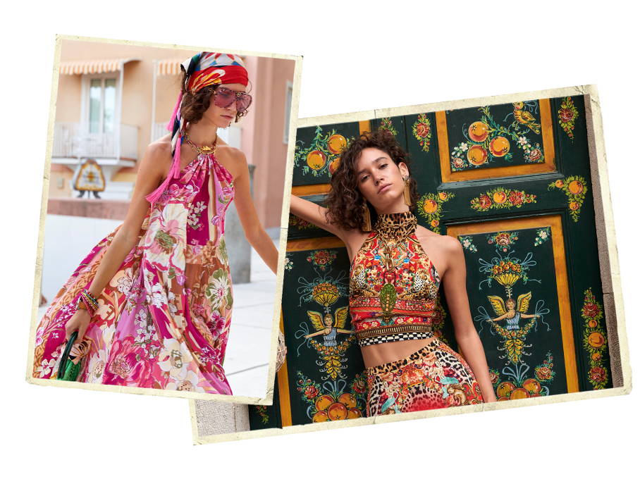 CAMILLA printed outfits inspired by Italy