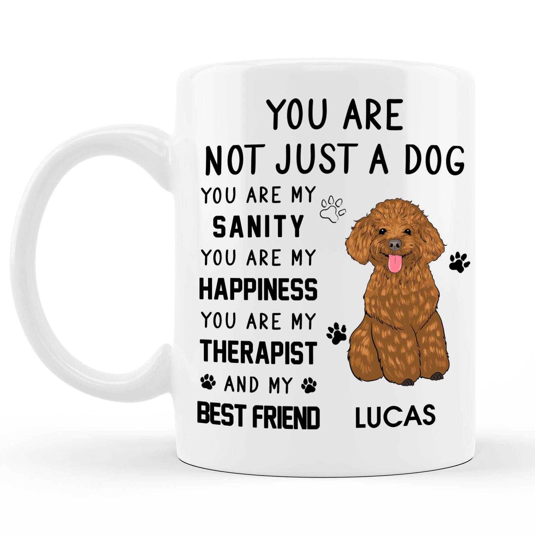 personalized dog mug