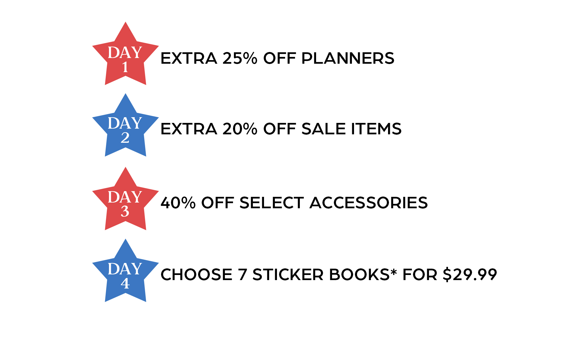 4 days of daily deals