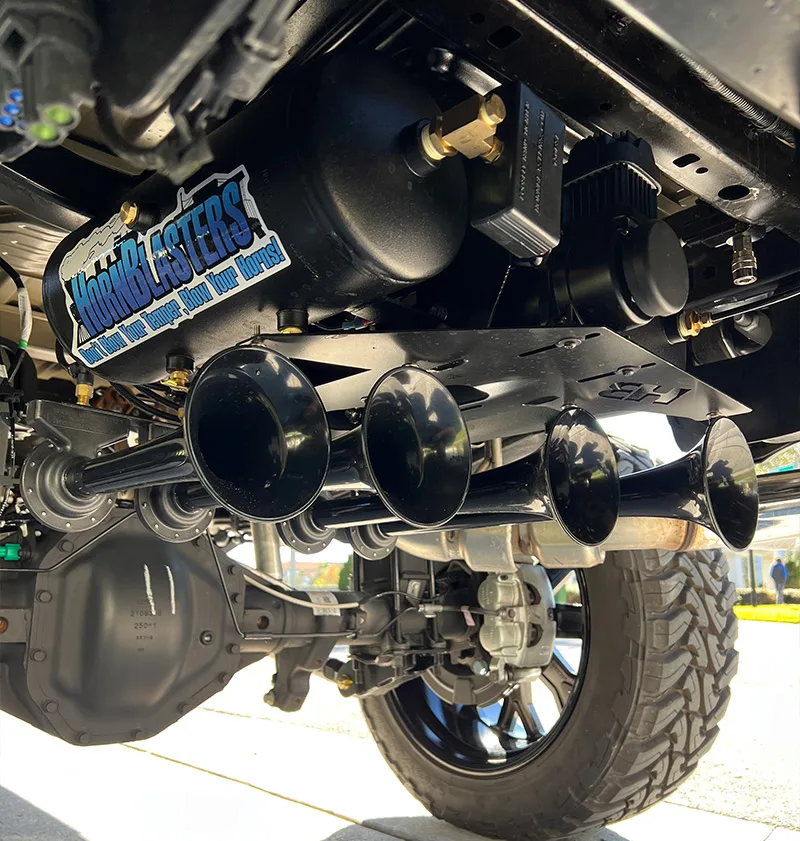 Brooks' 2022 Ford F350 Train Horn Install