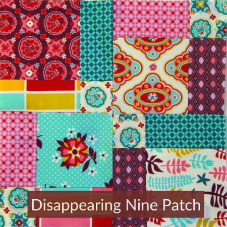 Disappearing Nine Patch Quilt Block
