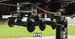 Shocker XL train horn bells with compressor and tank mounted underneath thumbnail