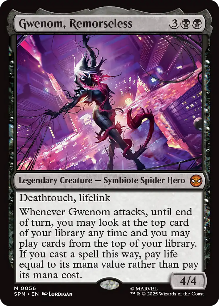 Gwenom, Remorseless, one of the best cards of 2025.