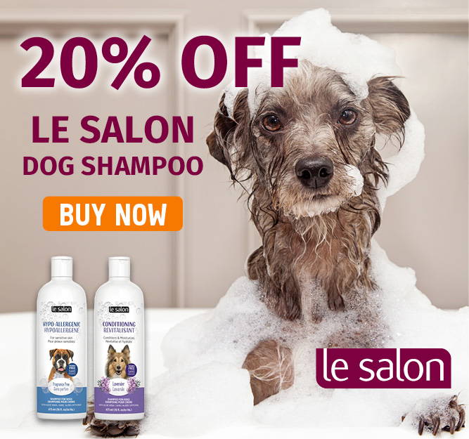 20% off Le Salon Dog Shampoo