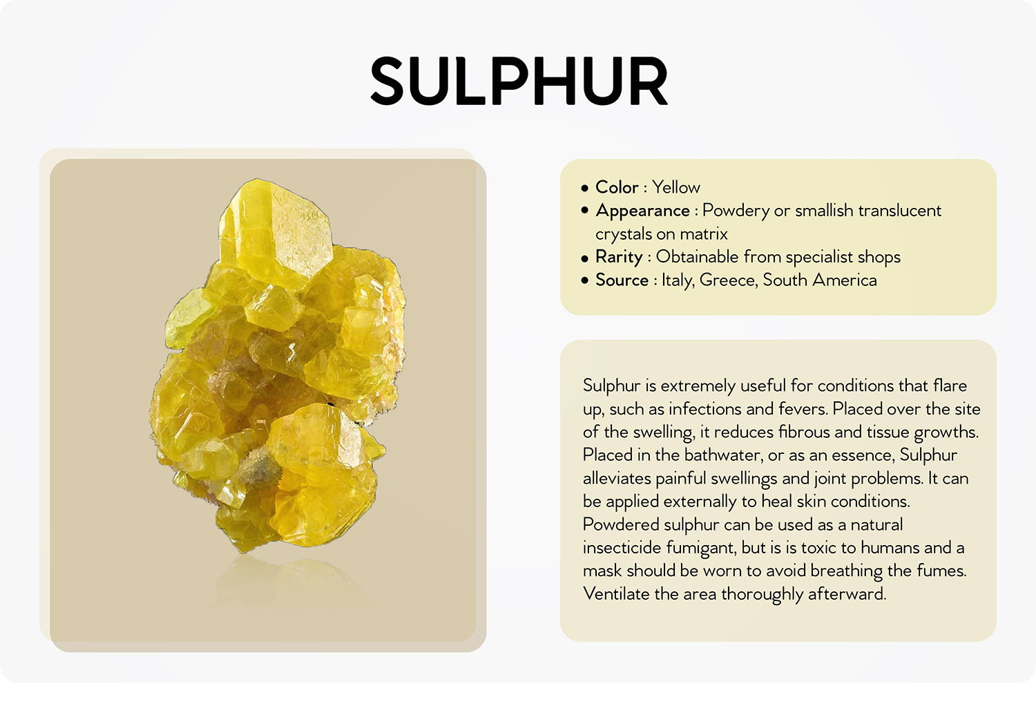 sulphur