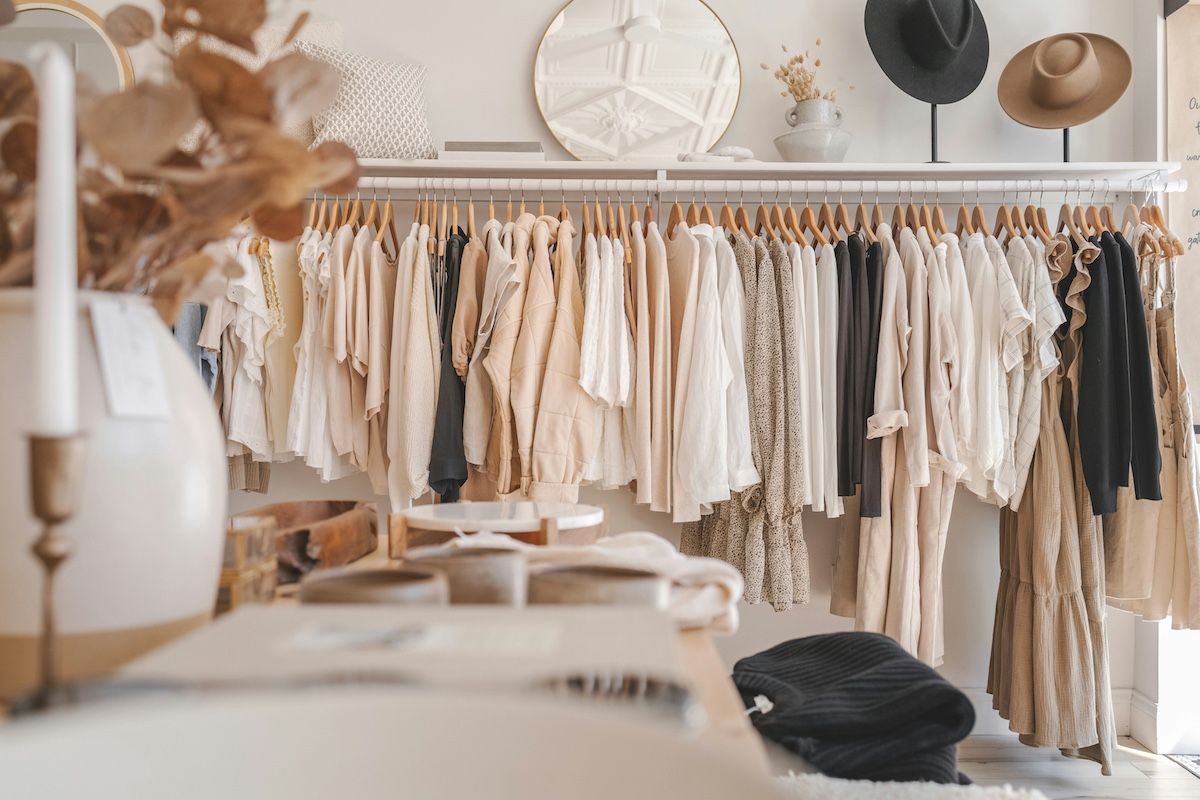 beautiful closet.