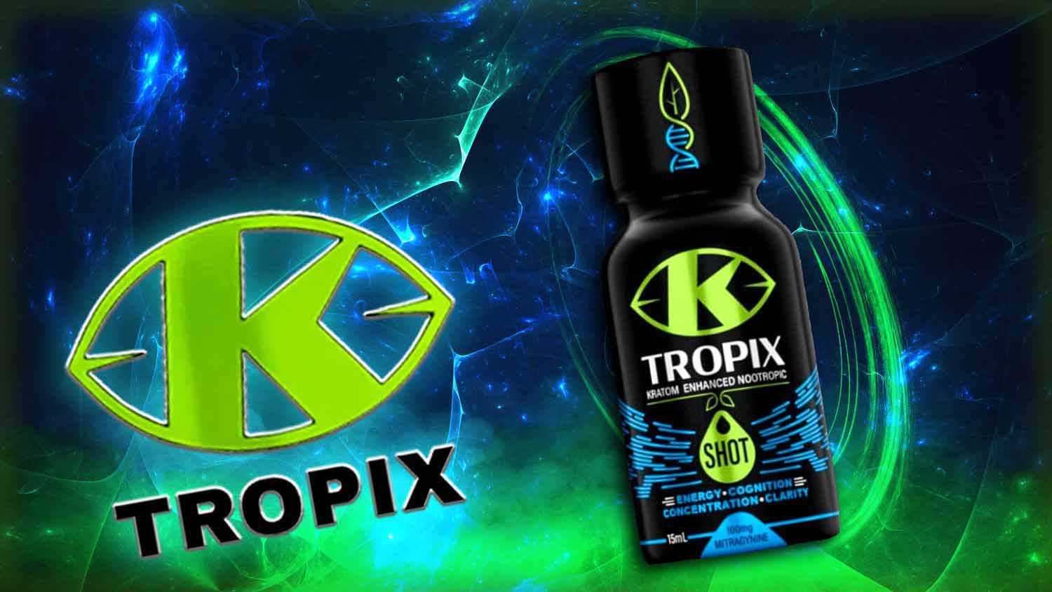  K Tropix Kratom Enhanced Nootropic Shot 
