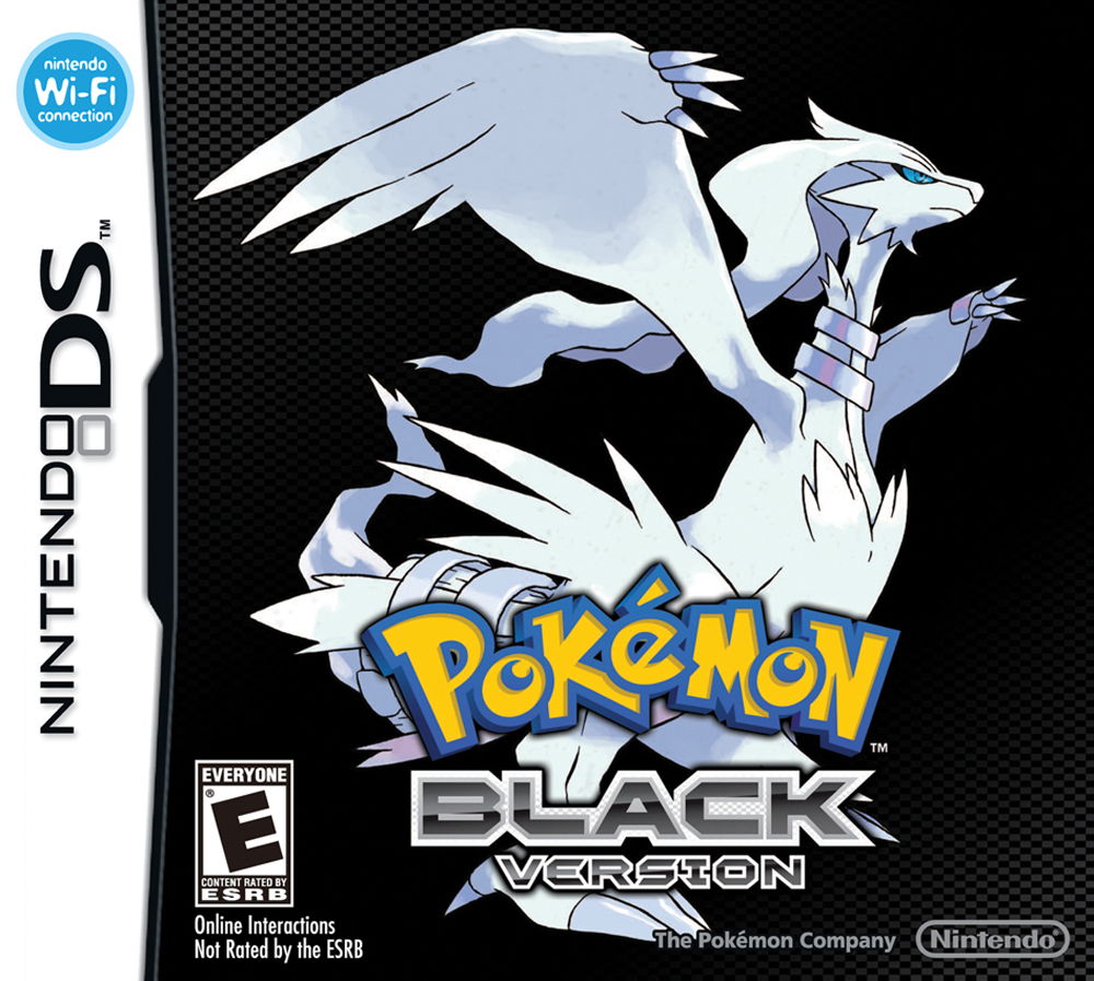 The case of the game Pokémon Black, for a piece on Pokémon Day.