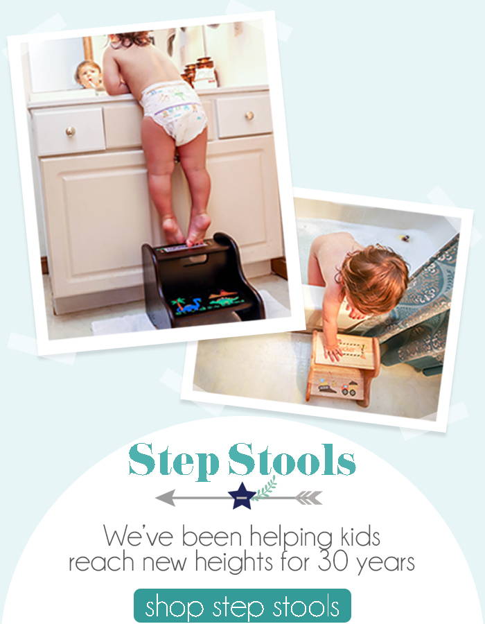 personalized step stool for toddler