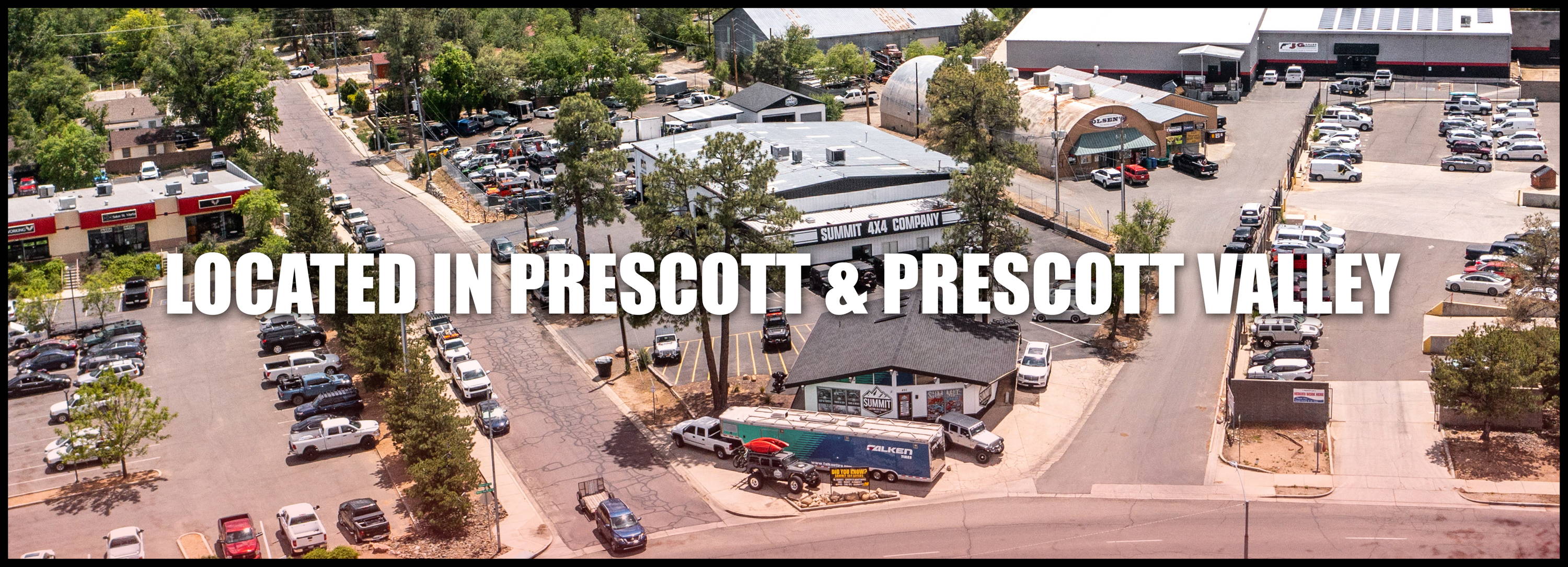 Summit 4x4 Company is located in both Prescott and Prescott Valley Arizona