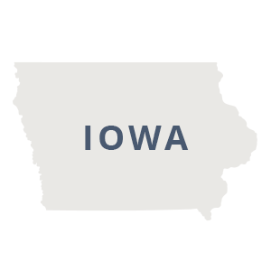 Iowa Silhouette