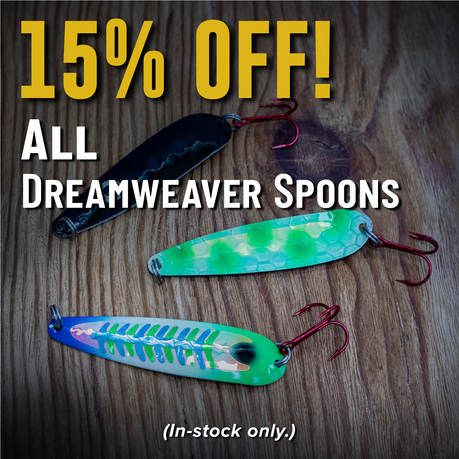 15% Off! All Dreamweaver Spoons (In-stock only.)