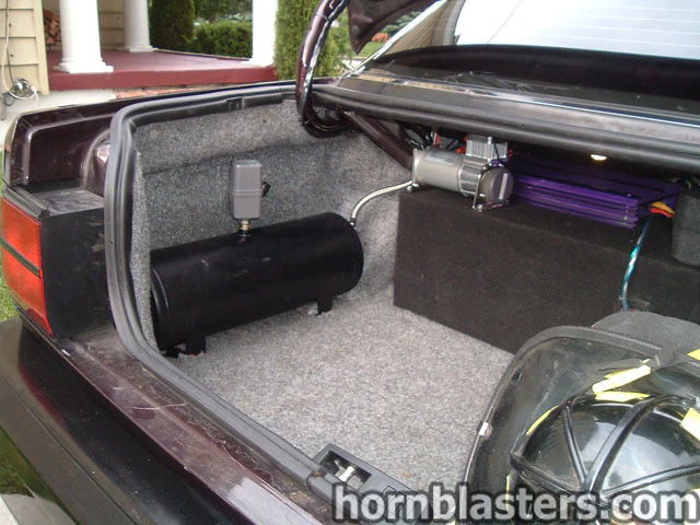 John's 1991 Dodge Monaco Train Horn Install