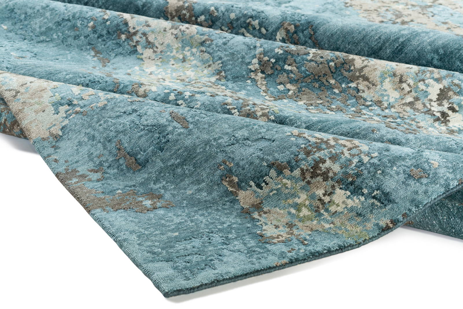Detail of Impasto Dark Jade
