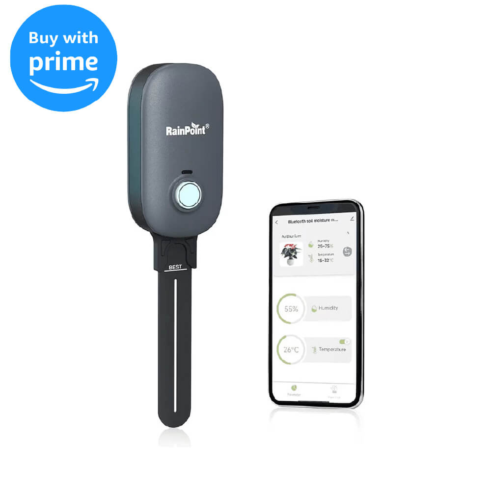 Smartes Gerät mit Smartphone, das eine App-Oberfläche anzeigt.