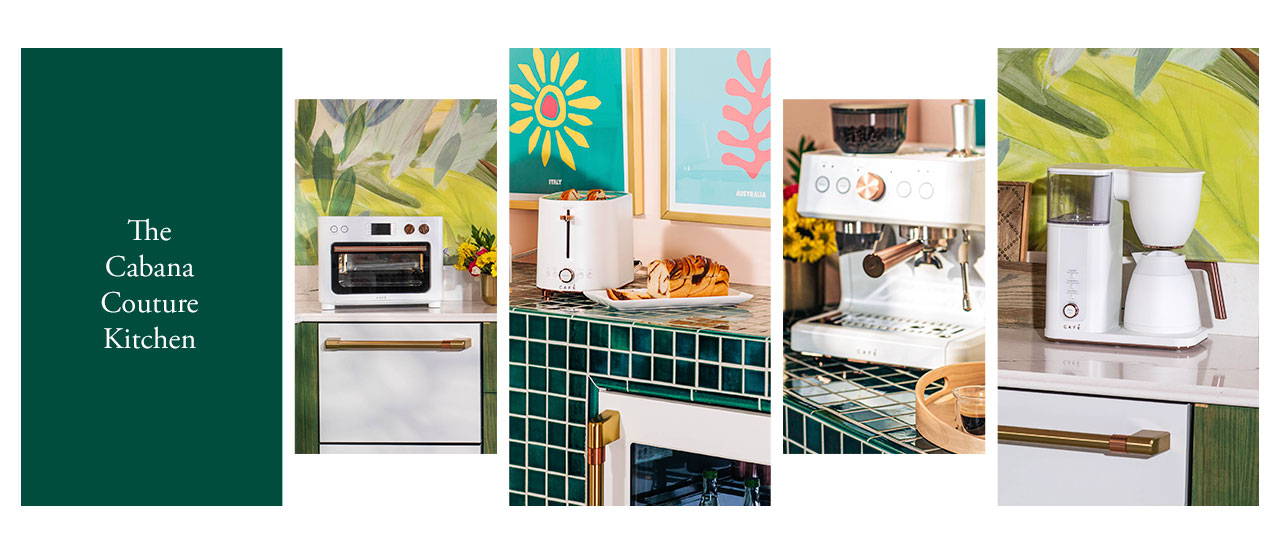 Small appliances in the Cabana Couture Kitchen