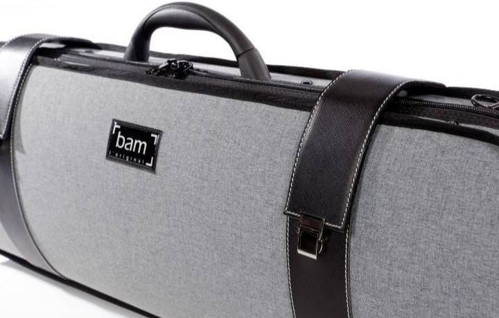 Bam Grey Flannel Violin Case