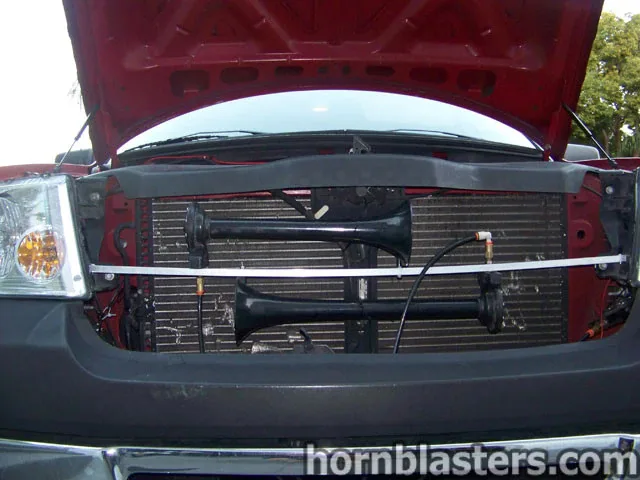 Matt's 2006 Ford F150 Regular Cab Train Horn Install