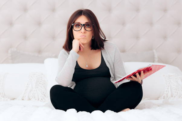 Young woman sitting on 