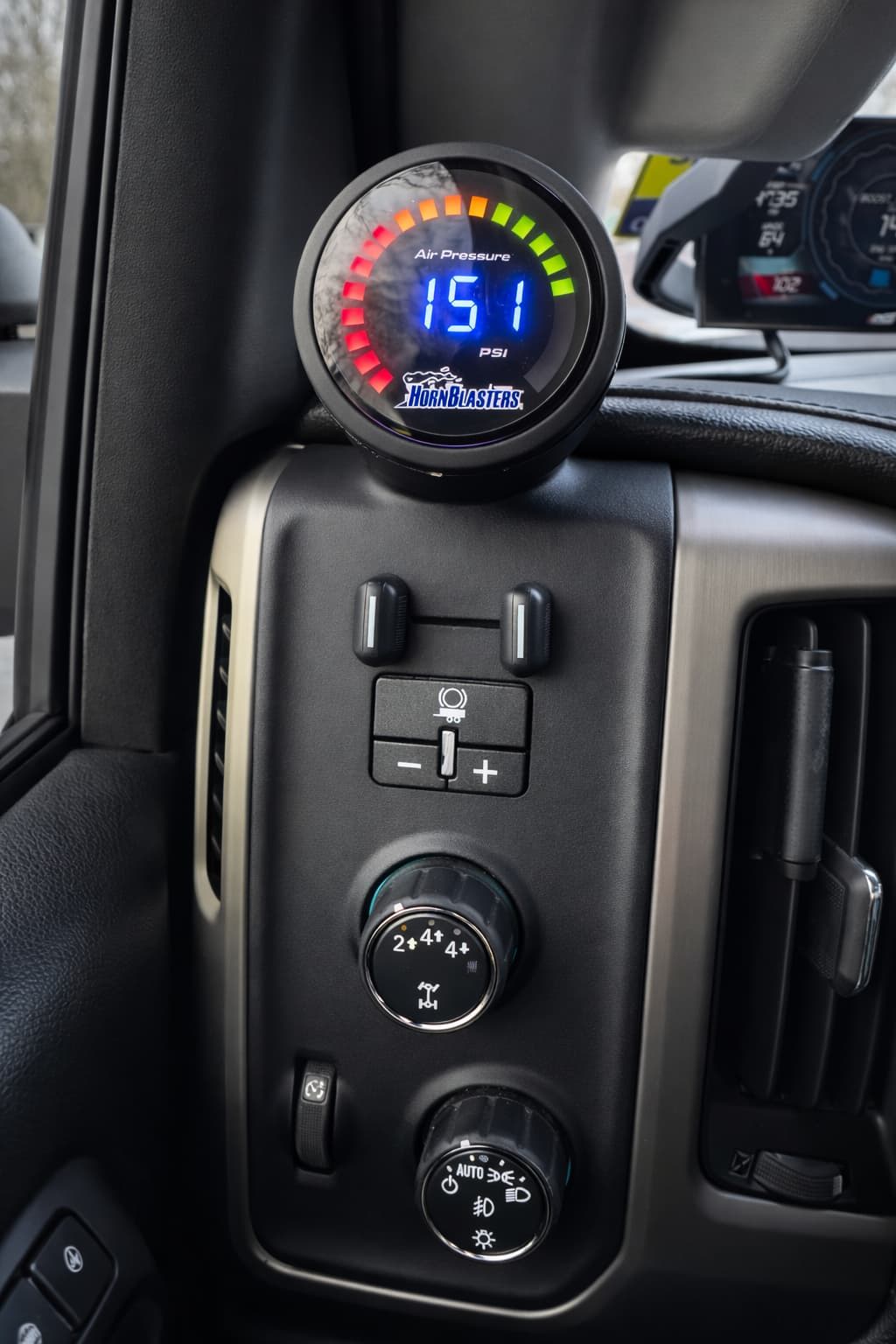 John's 2017 GMC Sierra 2500 Train Horn Install with Conductor's Special 844 Nightmare Edition