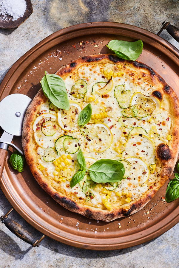 Zucchini pizza recipe