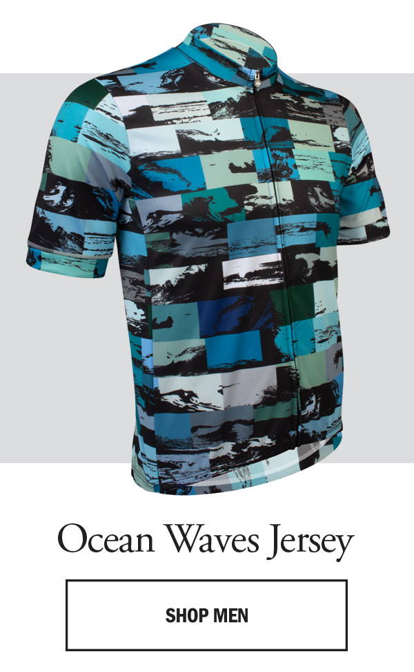 Ocean Waves Cycling Jersey