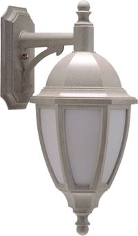Wave Lighting S11V-SN Full Size Post Lantern in Sandstone finish with Clear Acrylic Lens