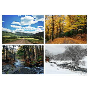 Mountain Seasons Jigsaw Puzzle