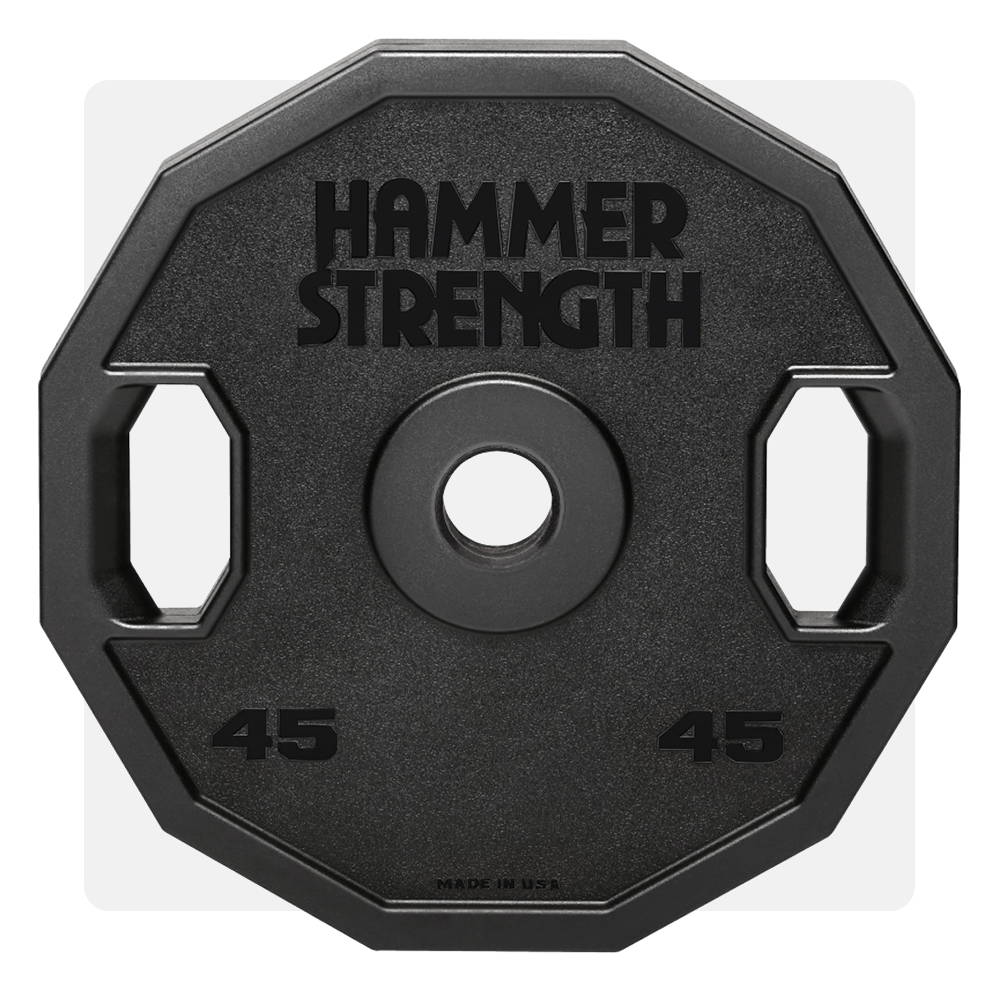 Hammer Strength 12-Sided Urethane Plates