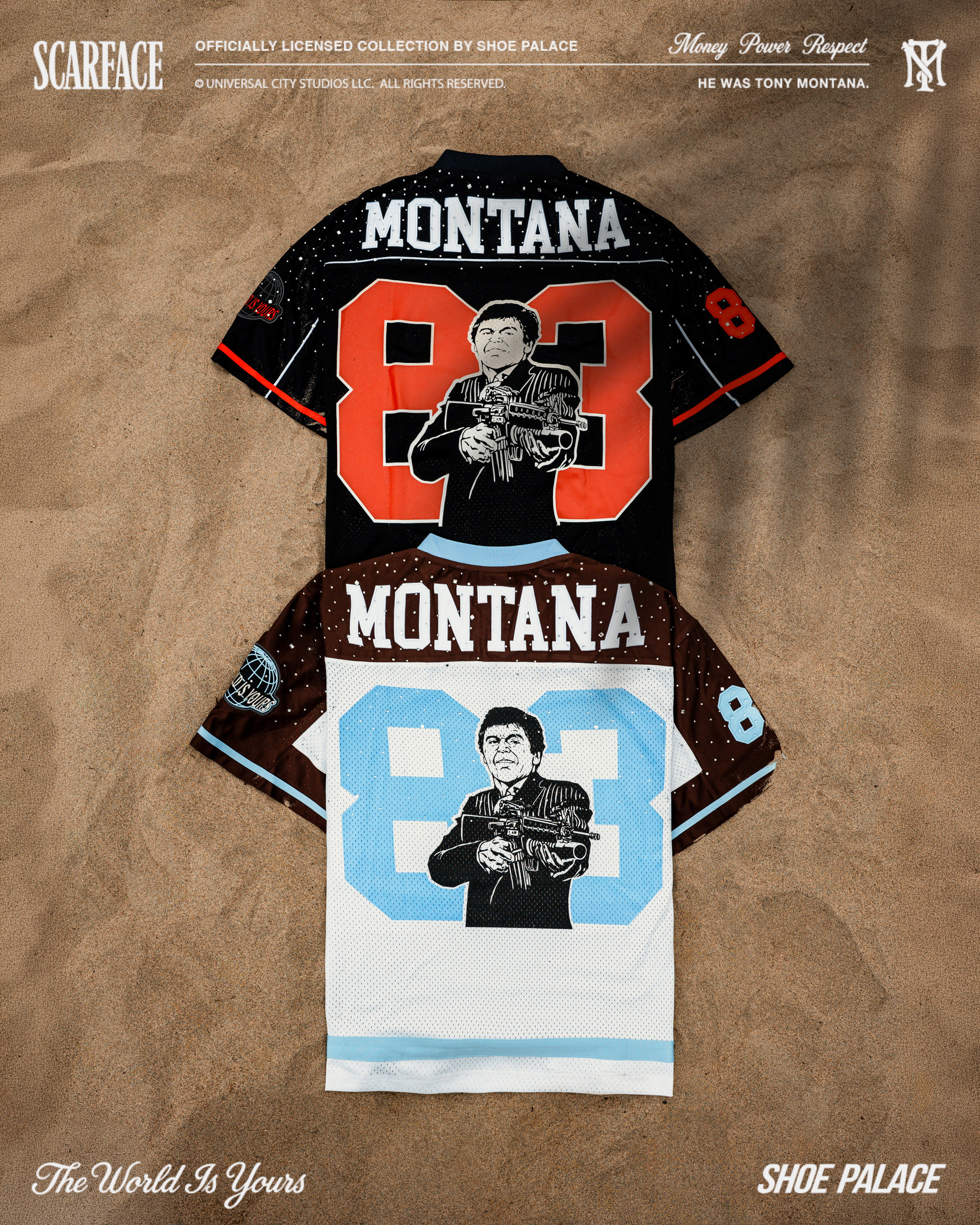 Two jerseys featuring 