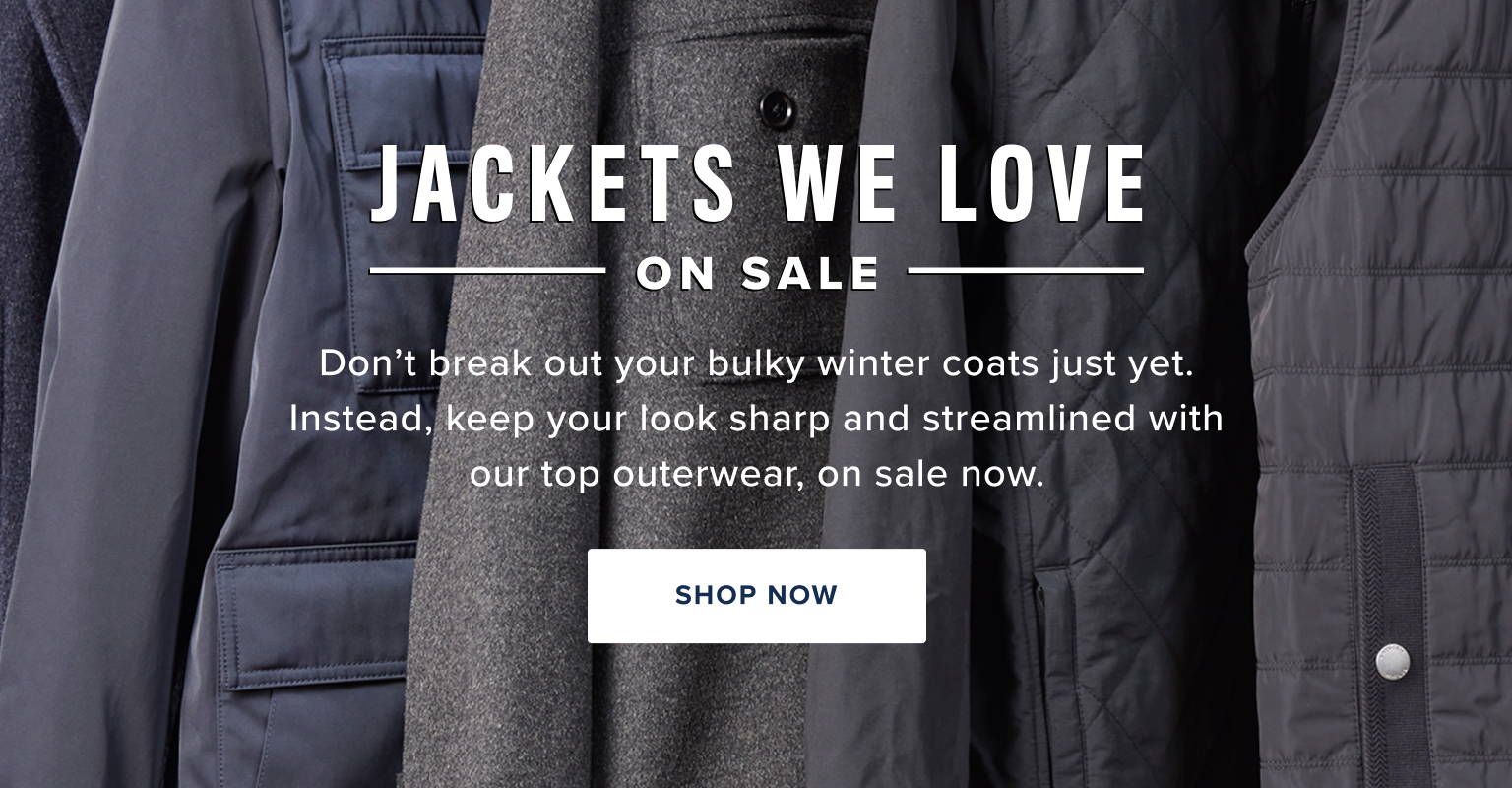 UNTUCKit collection of Jackets. 