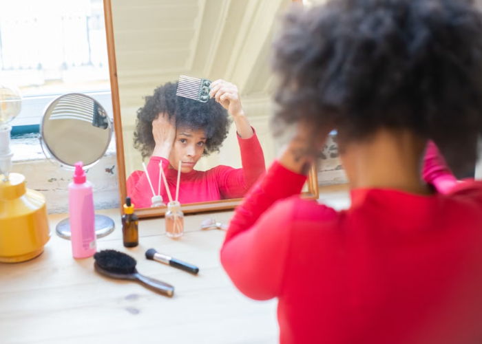 How to get natural straight hair