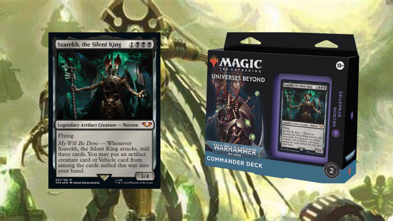Universes Beyond: Warhammer 40,000 - Necron Dynasties Commander Deck