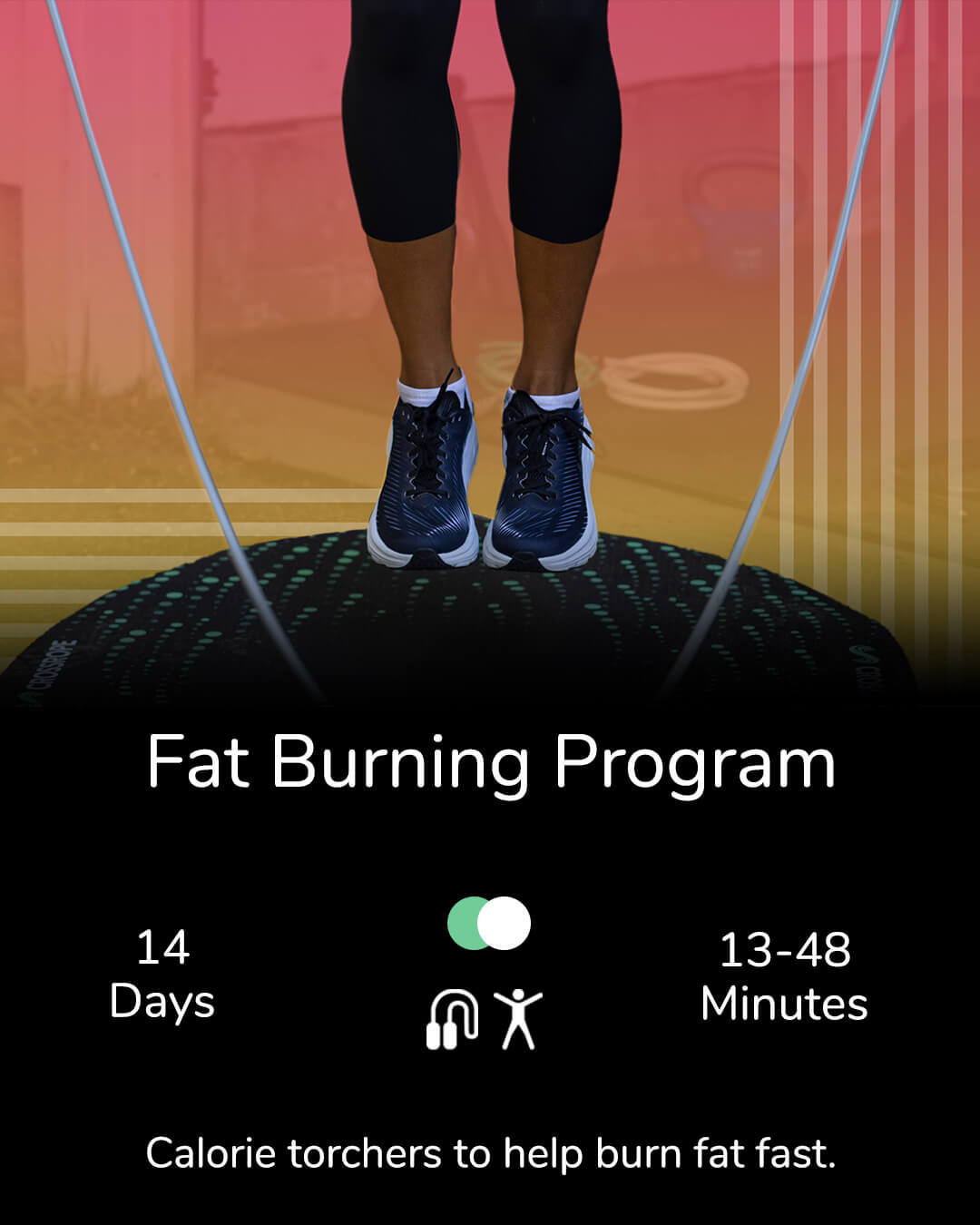Fat Burning Program screen