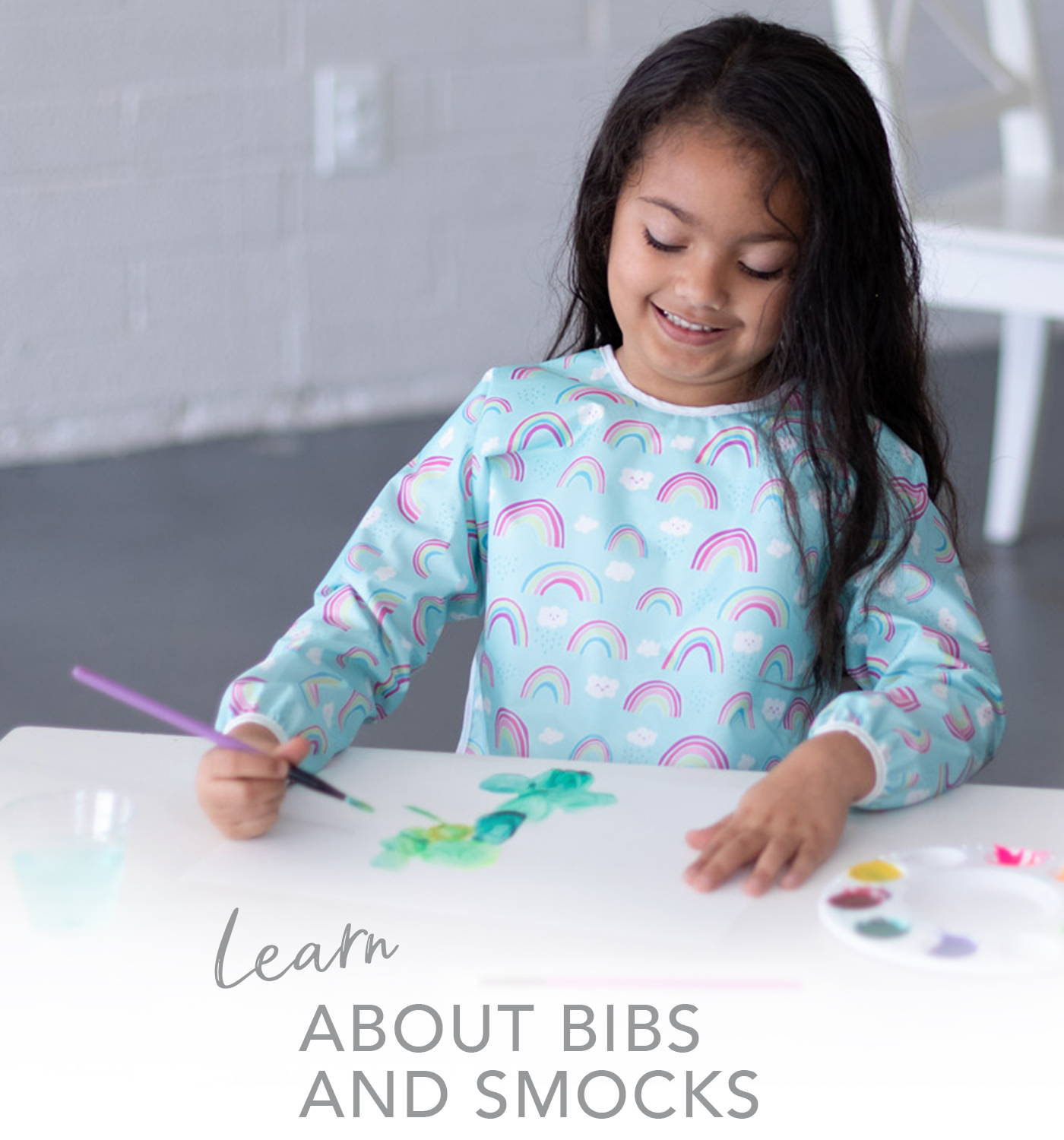 learn about bibs and smocks