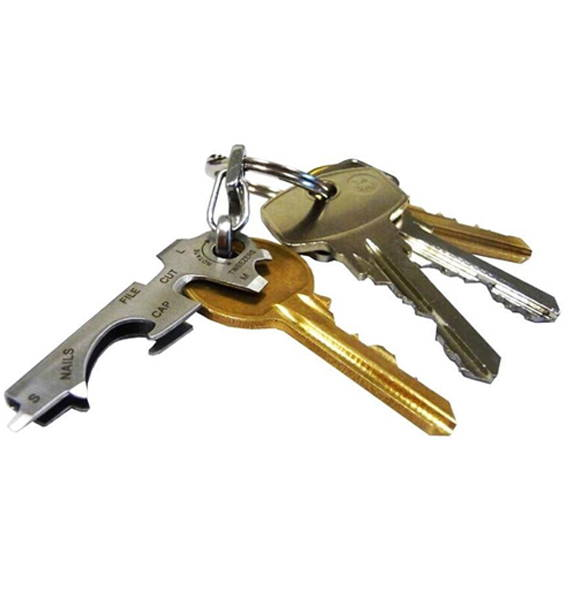 8-in-1 Multipurpose on keychain