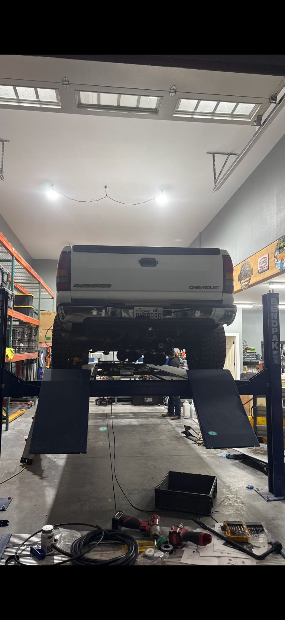 Owen’s 2001 Chevy Silverado 2500HD with Shocker XL Horns & PA System