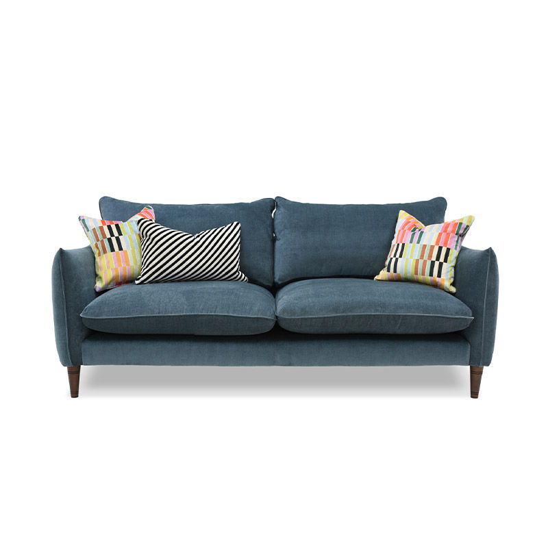 Teal Kenmare sofa by Vogue Williams