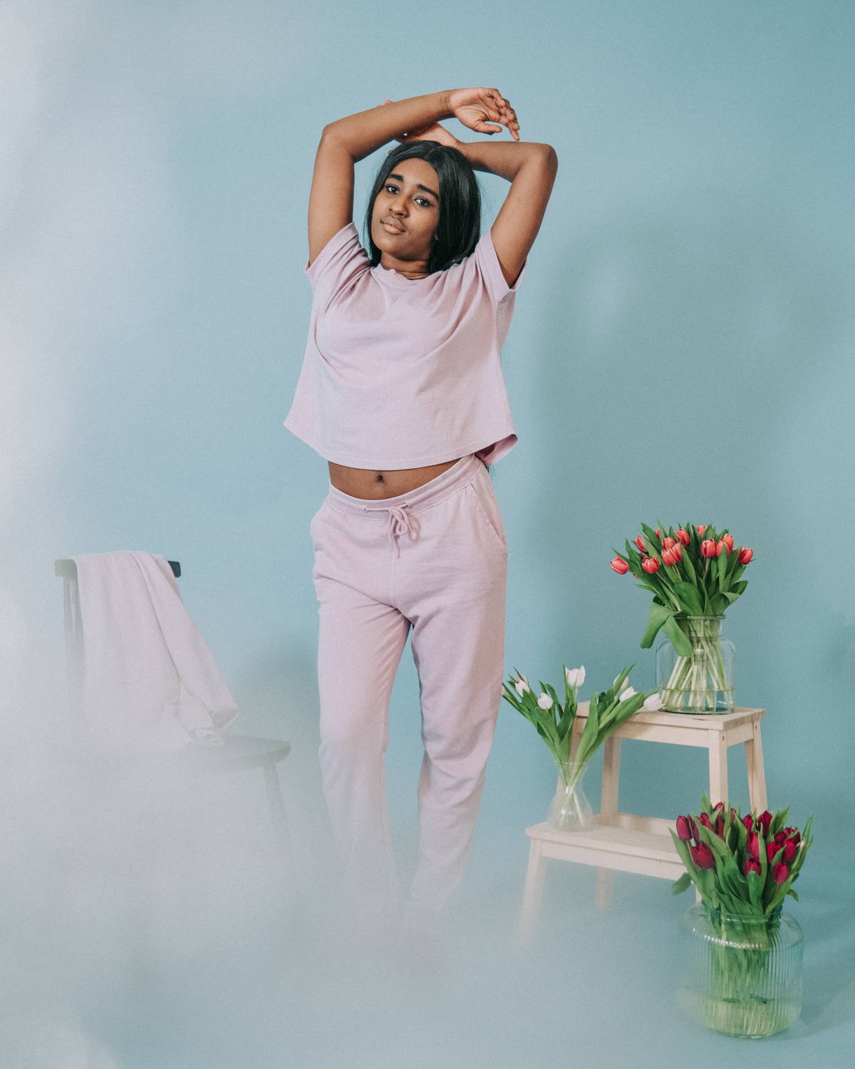 Shop the collection of sustainable and ethically made organic cotton lounge wear, perfect for working from home or lounging on the weekend. Shop the collection now at Sancho's, the home of sustainable fashion in Exeter, UK.