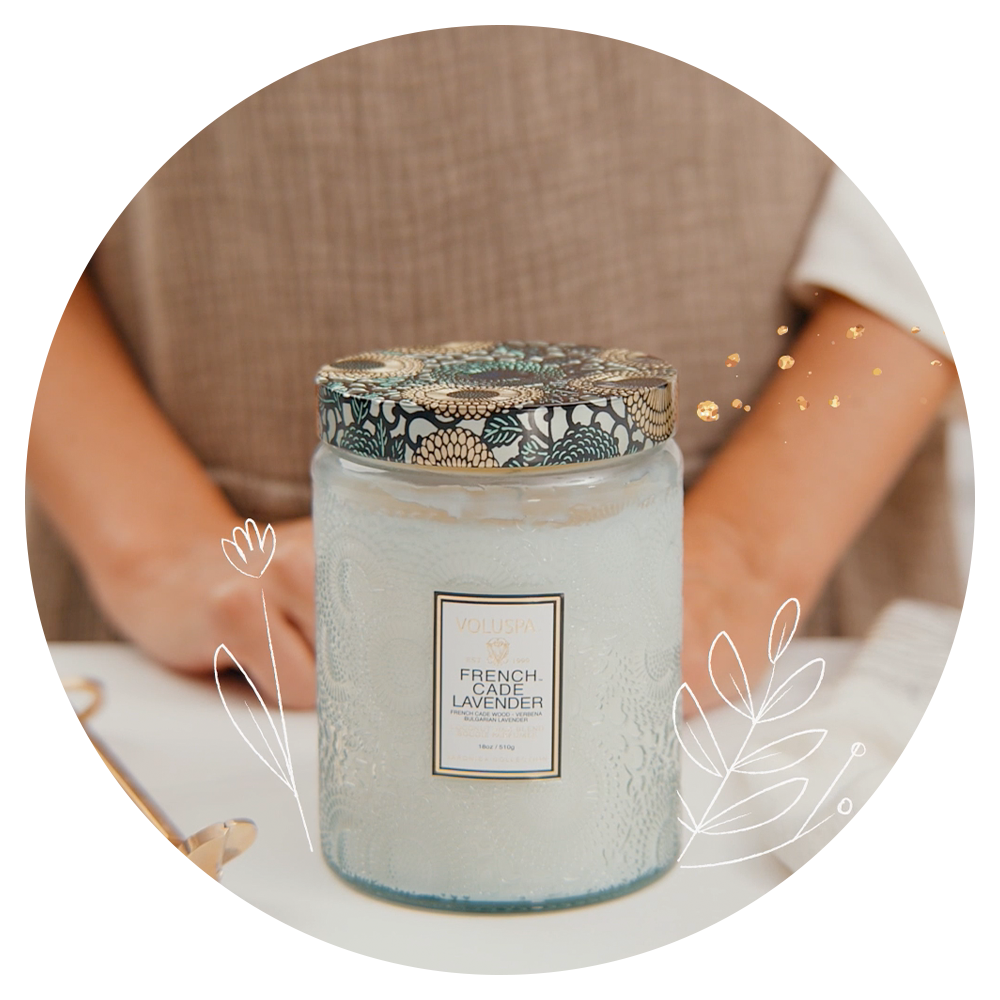 Voluspa | Panjore Lychee Luxe Jar Candle - Tryst Boutique
