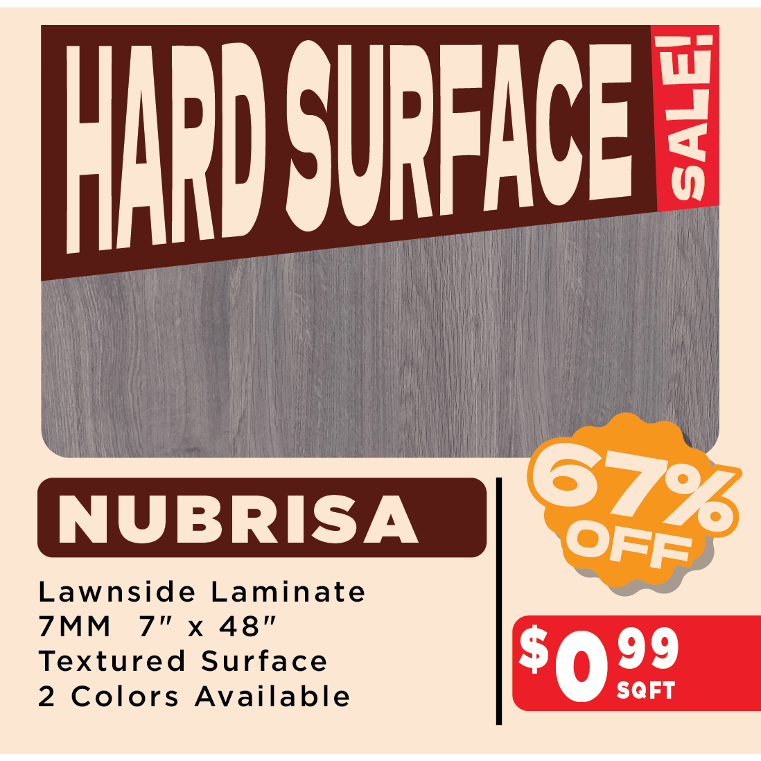 Nubrisa Lawnside Lamiante Sale