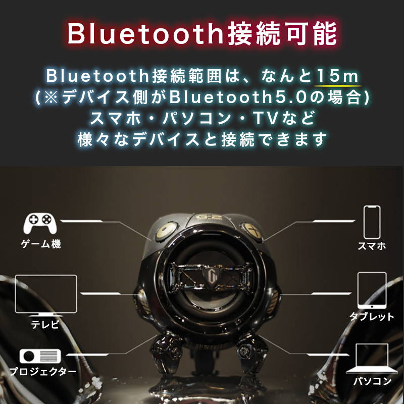 Gravastar - 近未来ロボット型スピーカー