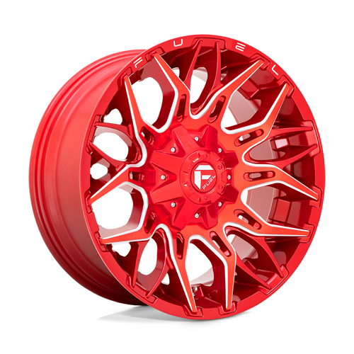Fuel Off Road Twitch Red Wheels