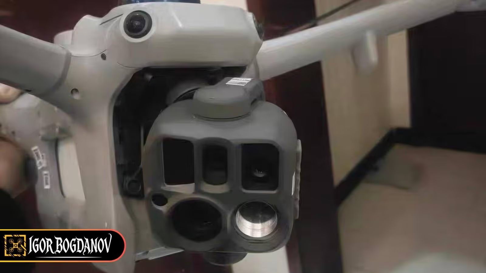 A close-up of the rumoured DJI Matrice 5T