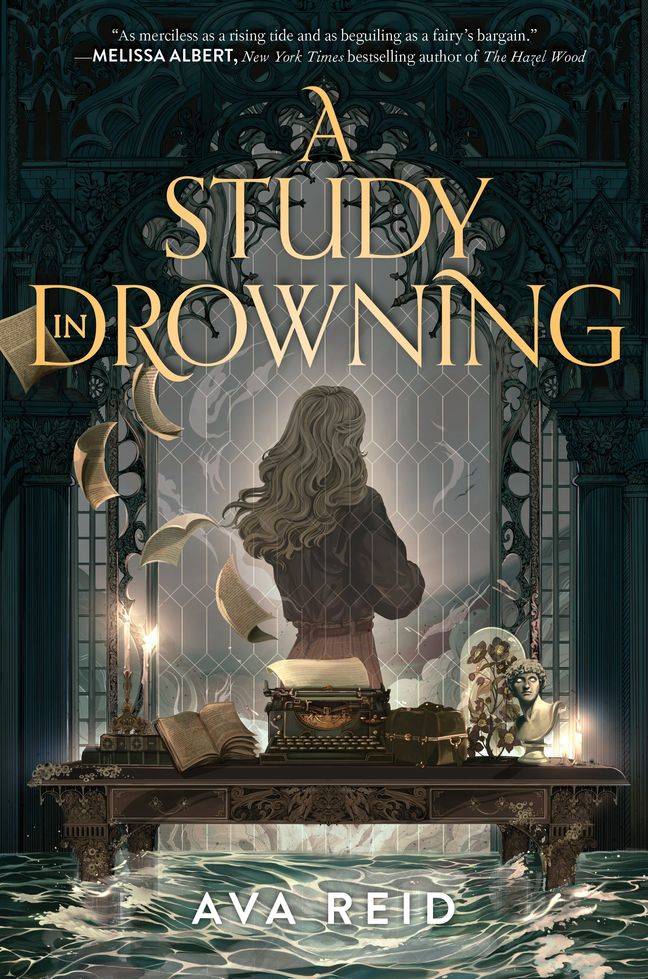 cover of a study in drowning by ava reid