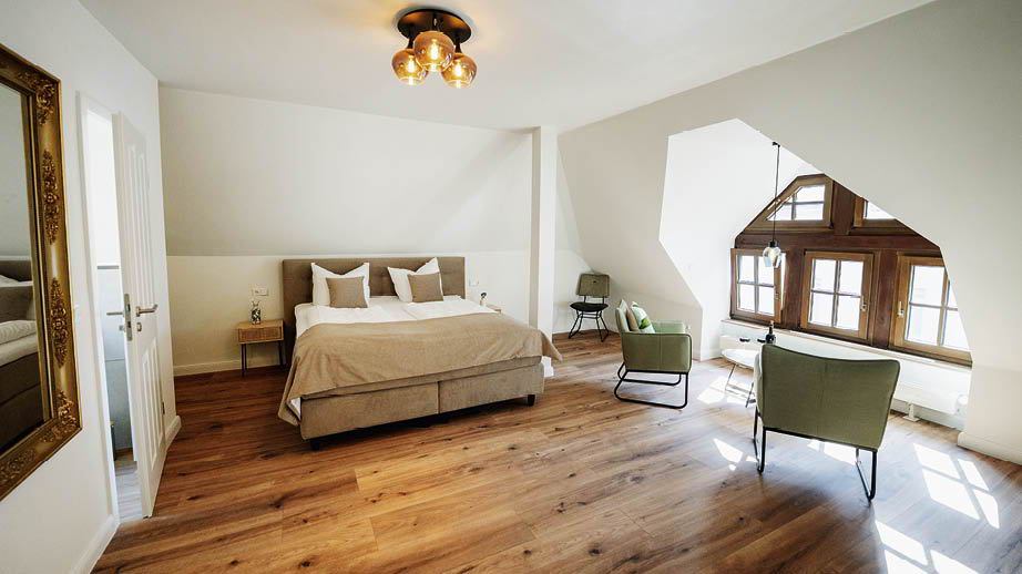 Ferienhaus Zenthaus Schlafzimmer 