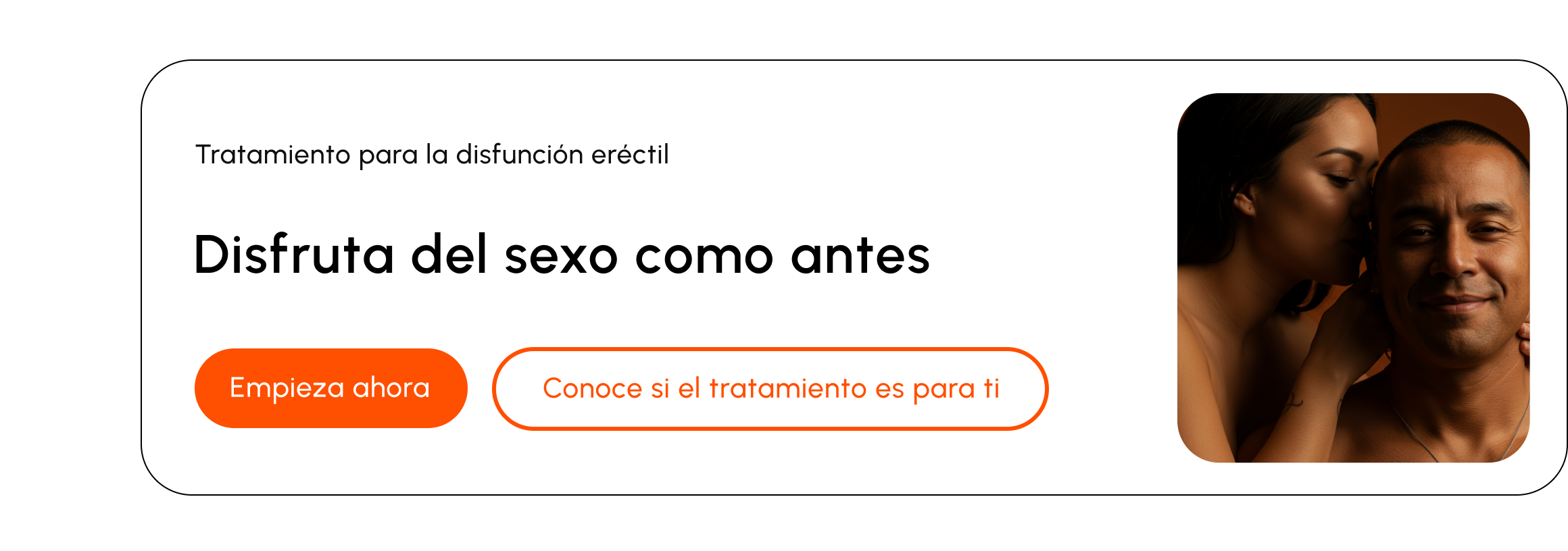 Línea separadora naranja